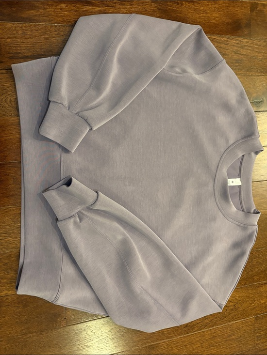 lululemon athletica Tops - Lululemon Soft Lavender Crewneck Sweatshirt